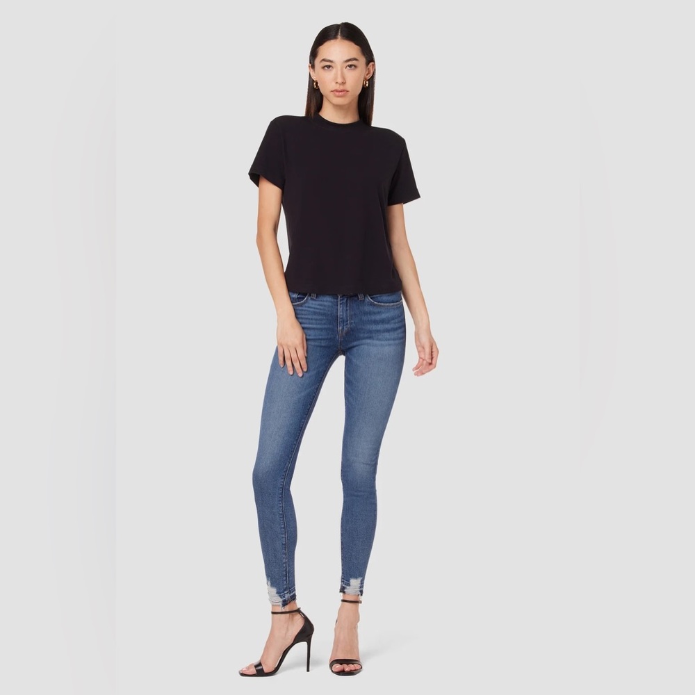 NWT Hudson Nico Mid-Rise Super Skinny Crop Jean